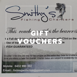 Fishing charter gift vouchers- Clint’s boat